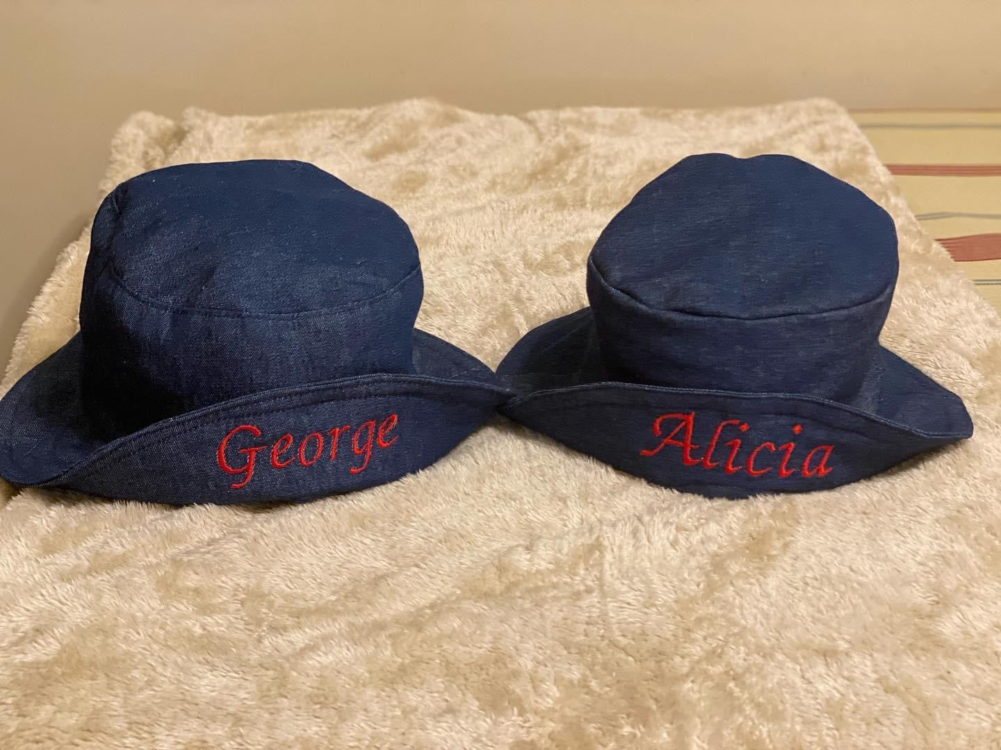 Custom Embroidered Bucket Hat - Handcrafted