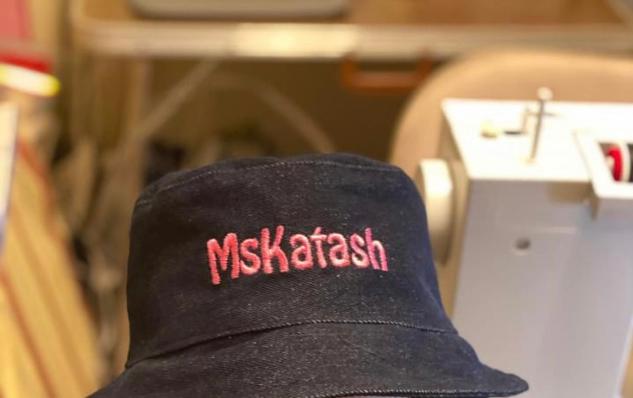 Custom Embroidered Bucket Hat - Handcrafted